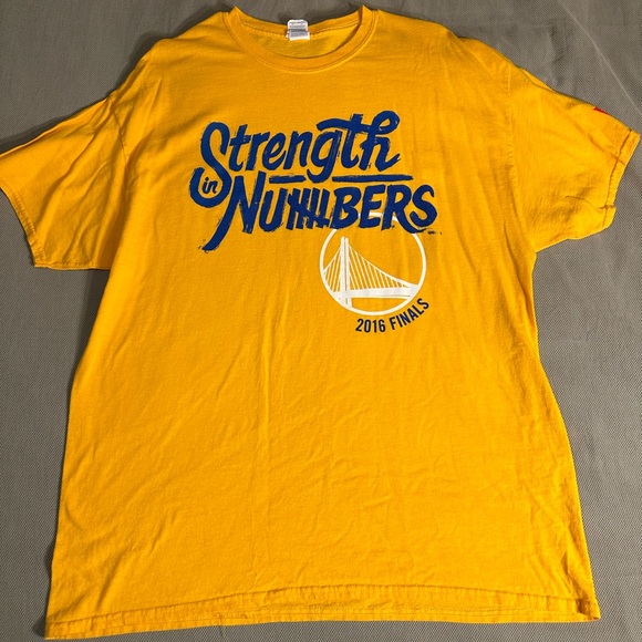 Golden State Warriors 2016 Finals Shirt XL - Picture 1 of 2